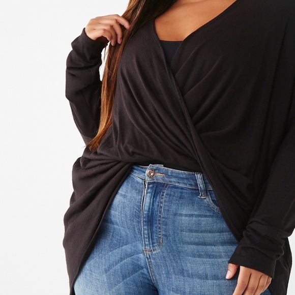 Forever 21 High Low Top - Picture 2 of 7